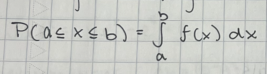 <ul><li><p>Integrating from bound to bound must equal 1.</p></li><li><p>PDFS must be greater than or equal to 0</p></li></ul>