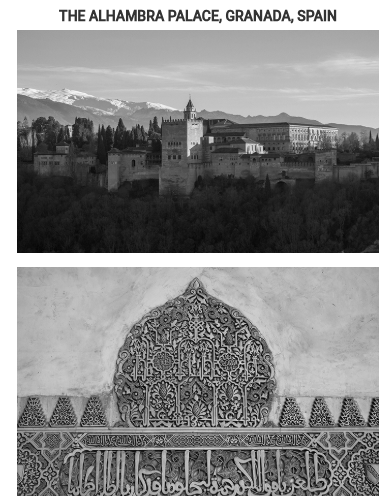 <p>what cultural landscape elements are shown in the image</p>