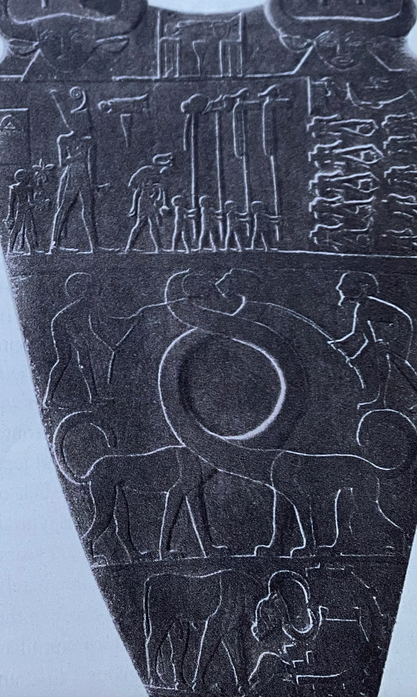 <p>What are some literal and symbolic examples on the palette?</p>