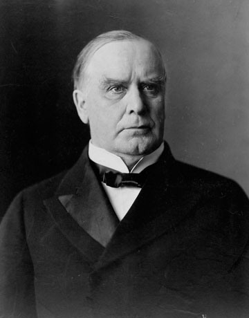 <p>25th President</p>