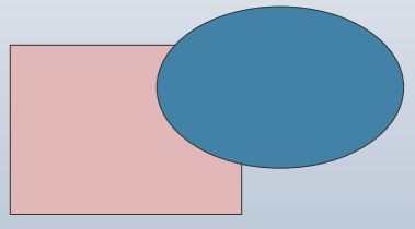 <p>An illusion where one object appears to hide or block another object.</p>