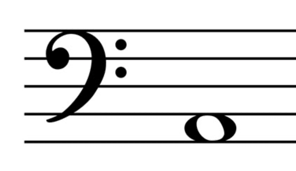 <p>What space is this on the bass?</p>