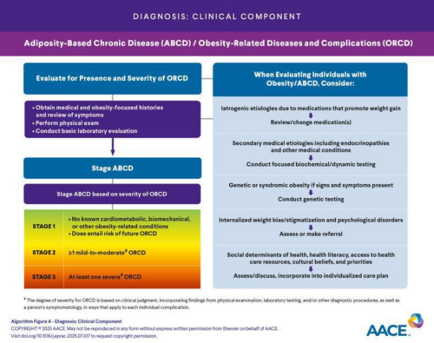 <p>Weight, waist circumference, symptoms, and obesity-related comorbidities (e.g., DM, HTN, lipids).</p>