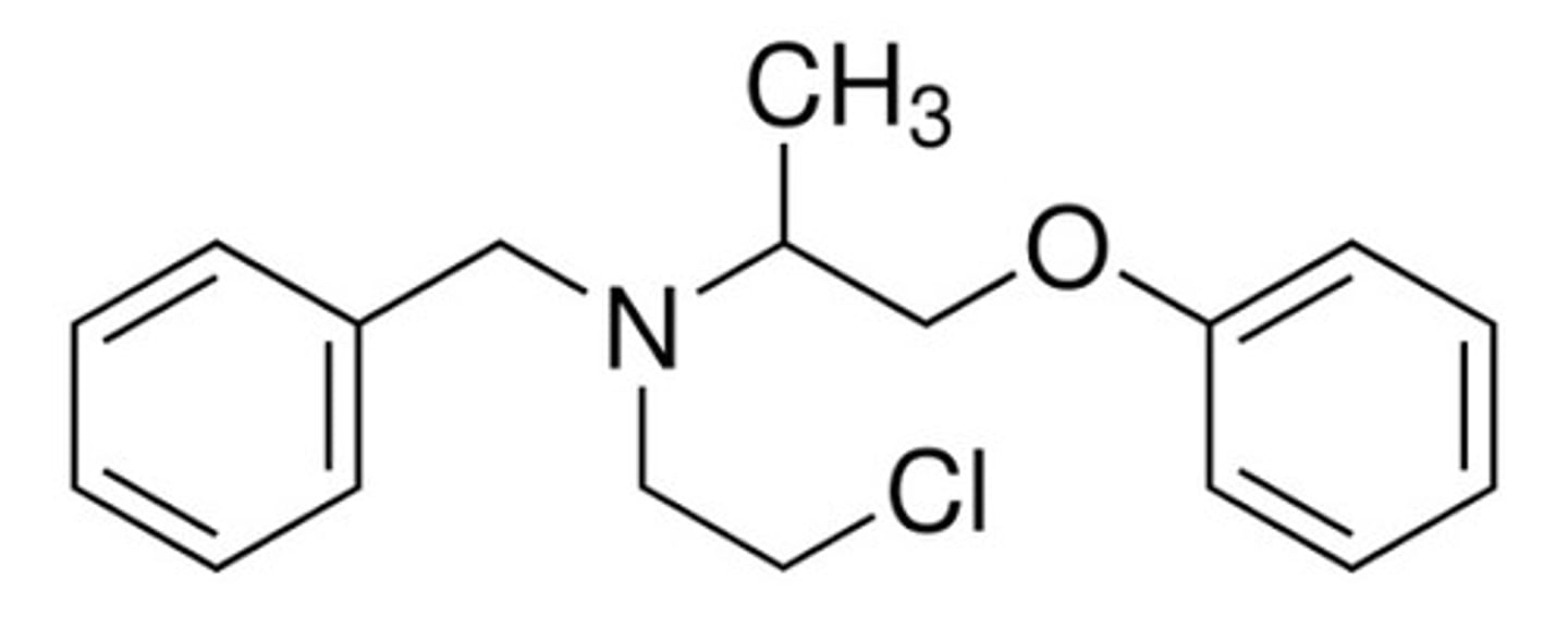 <p>Phenoxybenzamine</p>