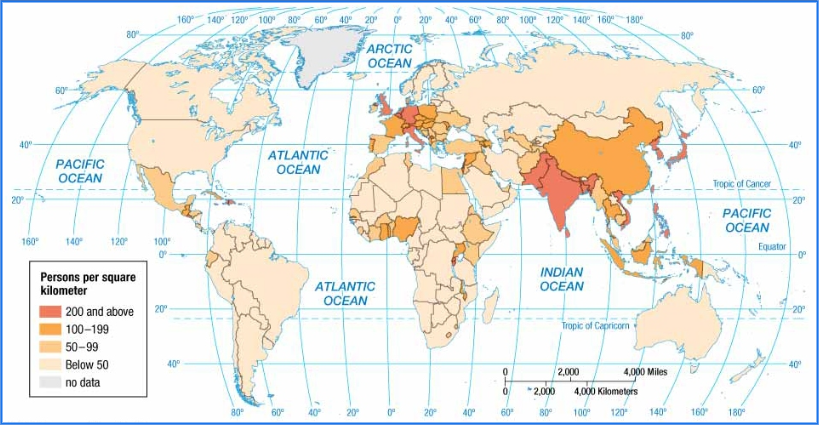 <p>Total number of objects in an area</p><ul><li><p>Population / land density</p></li></ul><p></p>
