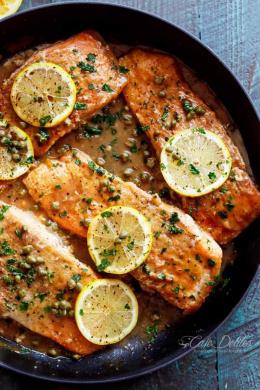 <p>Trancio di Piccata di Salmone</p>