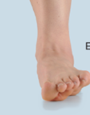 <p>sole of foot turns laterally</p>