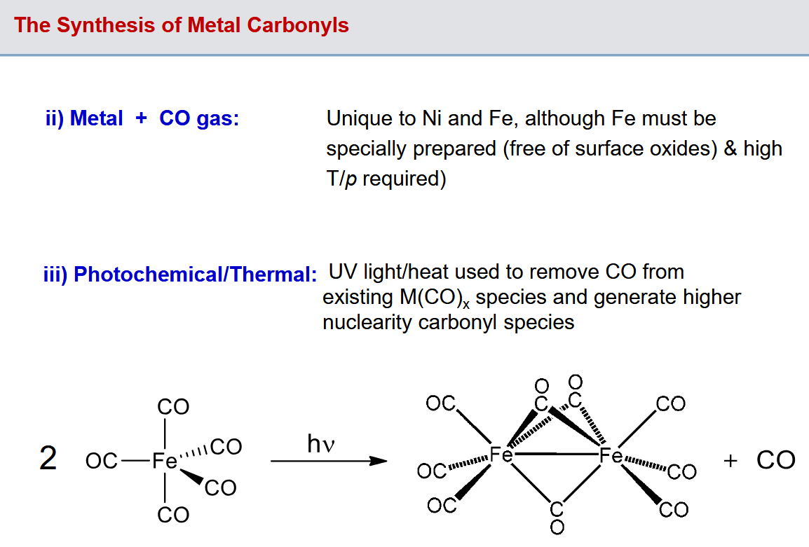 <p>The reductive method is more useful than Co gas generally</p>