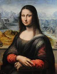 It is a picture painted in the renaissance era by Leonardo Da Vinci  