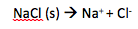 completely dissociate into ions when dissolved in water

- strong acids (aq)
- strong bases (aq)
- ionic compounds (aq)
- salts (aq)