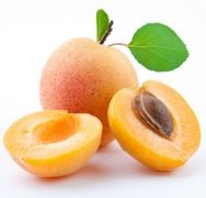 Fruit that resembles a peach, but much smaller, pale yellow or orange with some red shades.