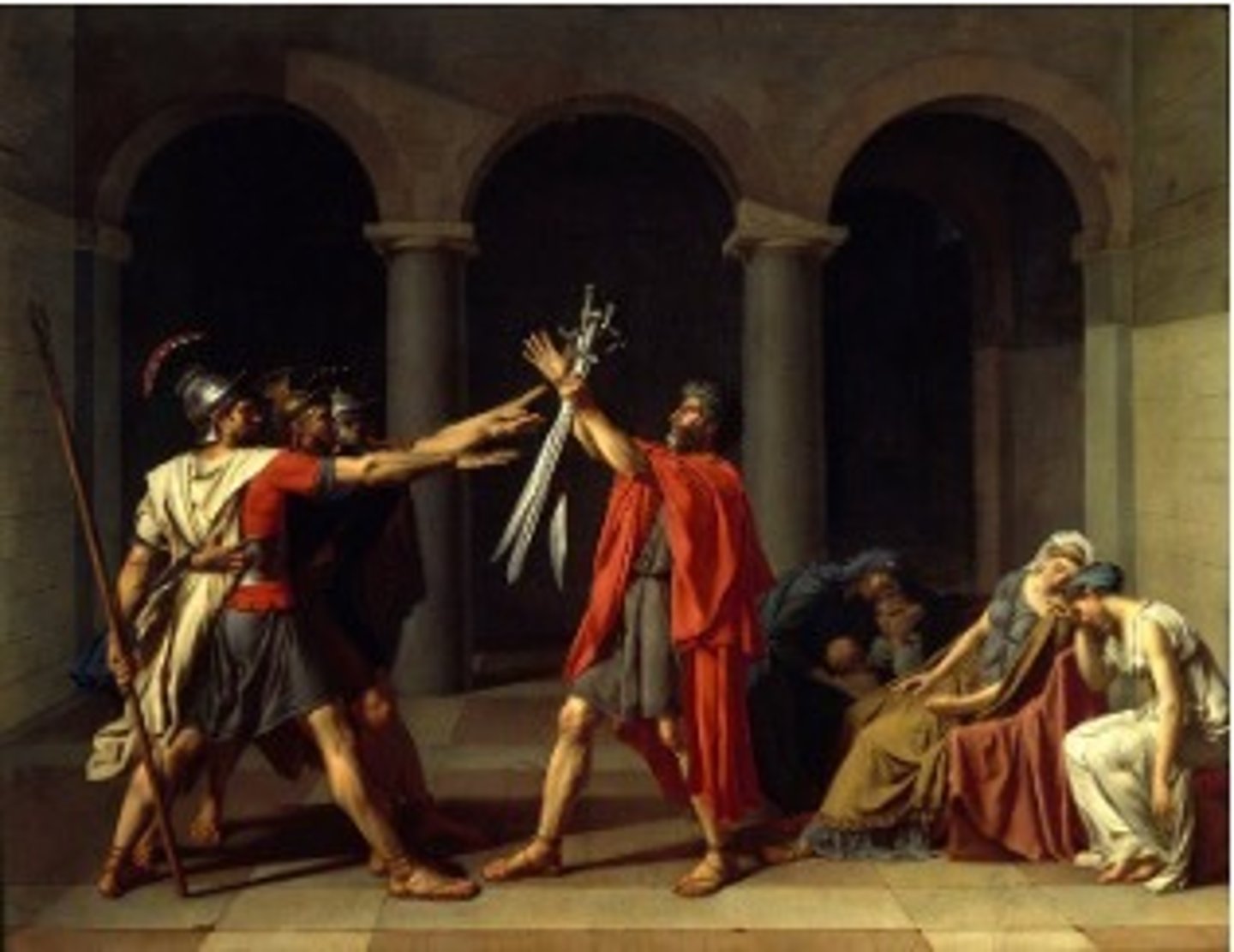 <p>art that creates a mental or emotional response</p>