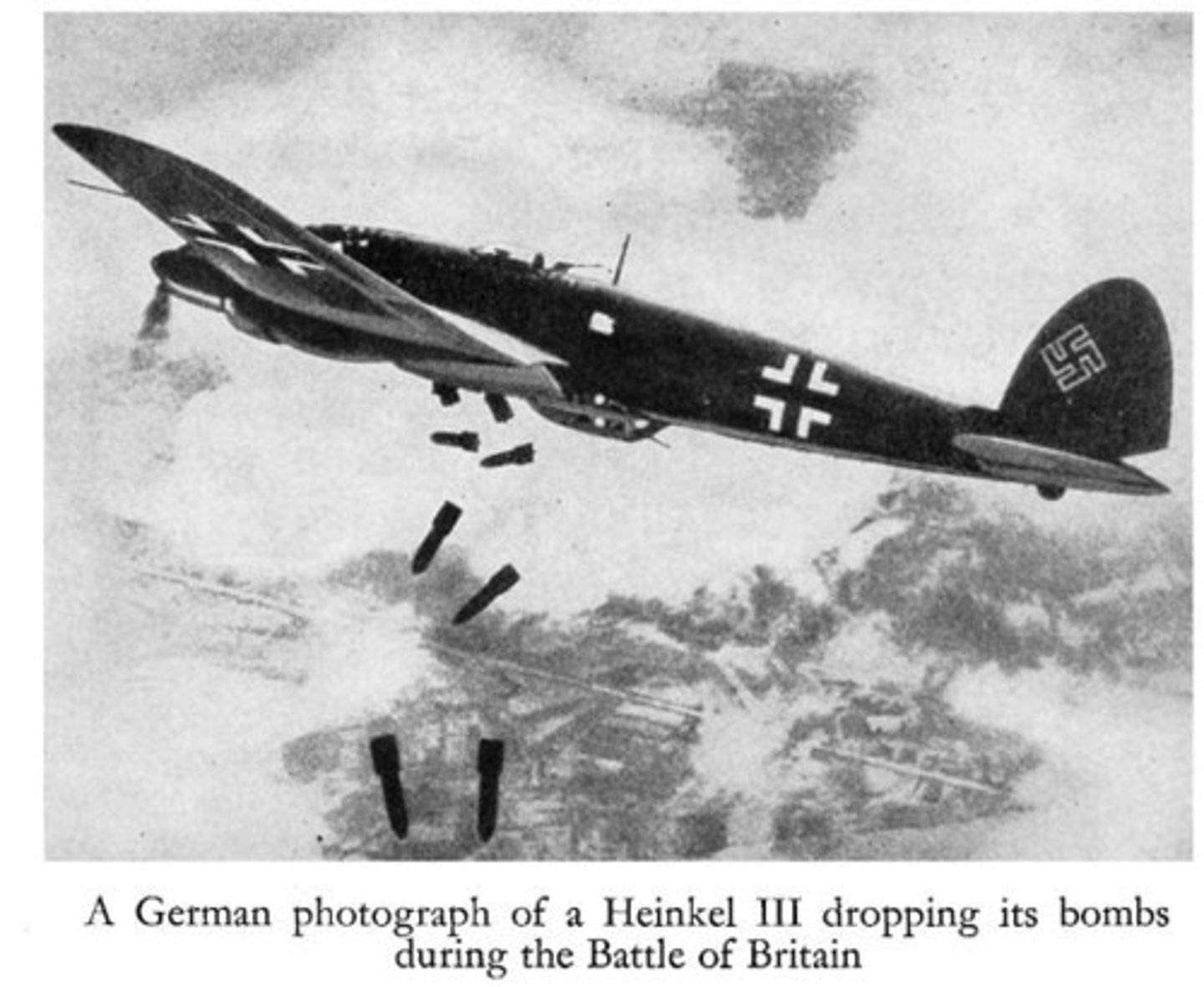 <p>DEFINITION</p><p>An aerial battle fought in World War II in 1940 between the German Luftwaffe (air force), which carried out extensive bombing in Britain, and the British Royal Air Force, which offered successful resistance.</p>