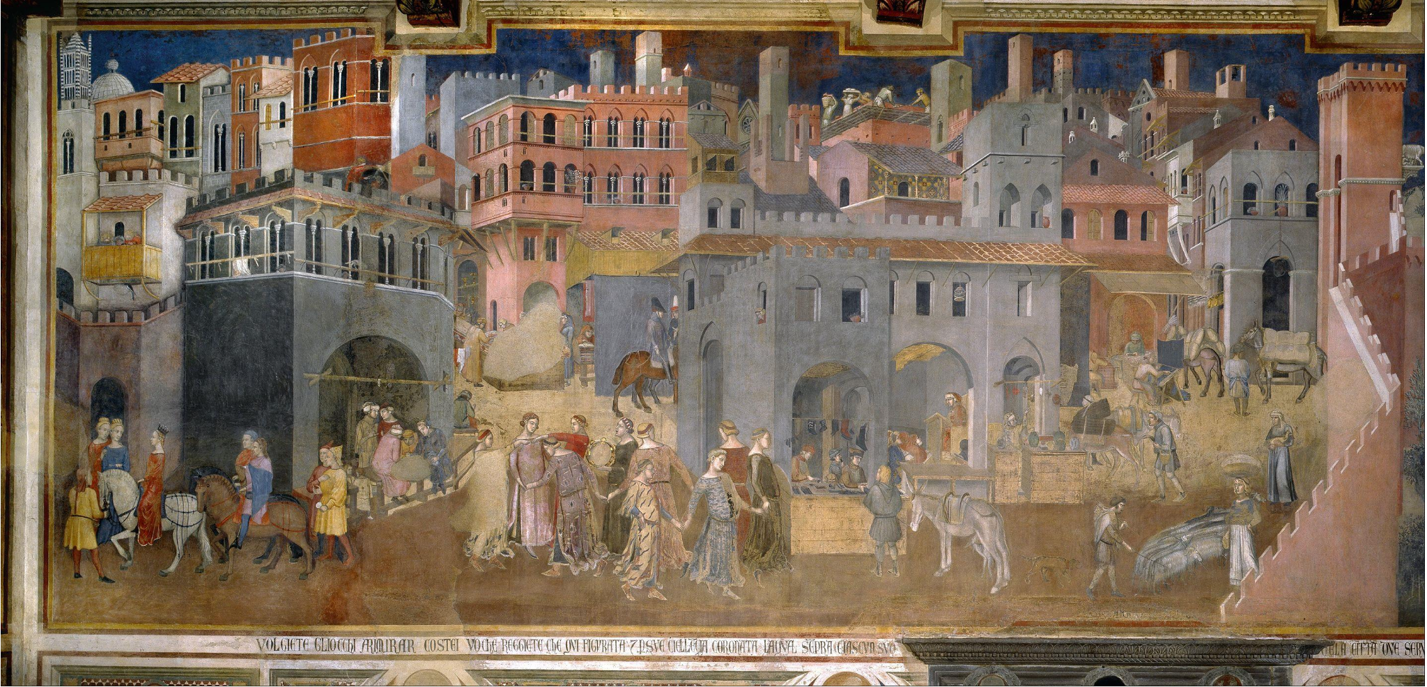 <p>Effects of the Good Government in the City</p>