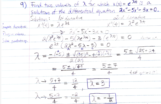 <p><span>3, -1/2</span></p>