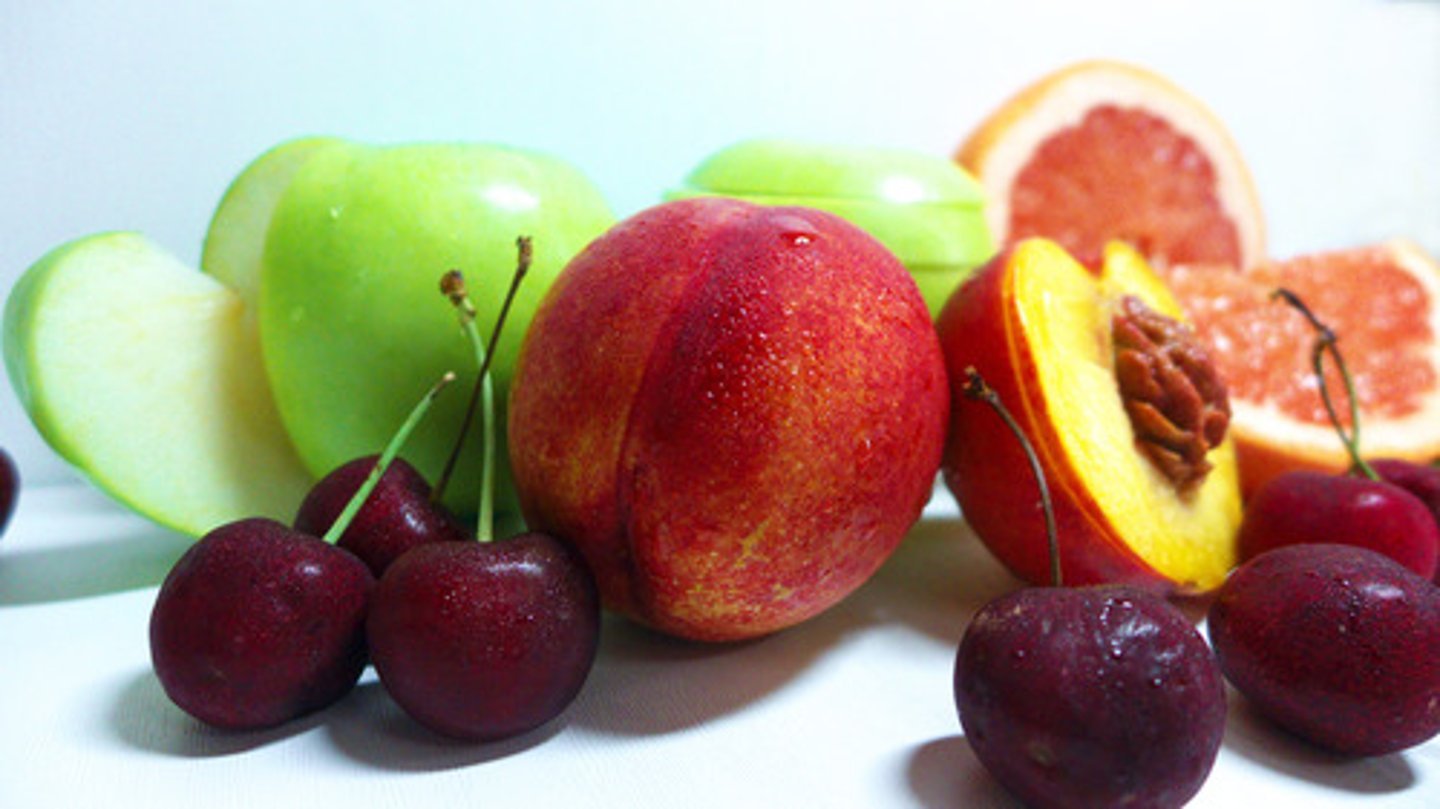 <p>be in season</p>