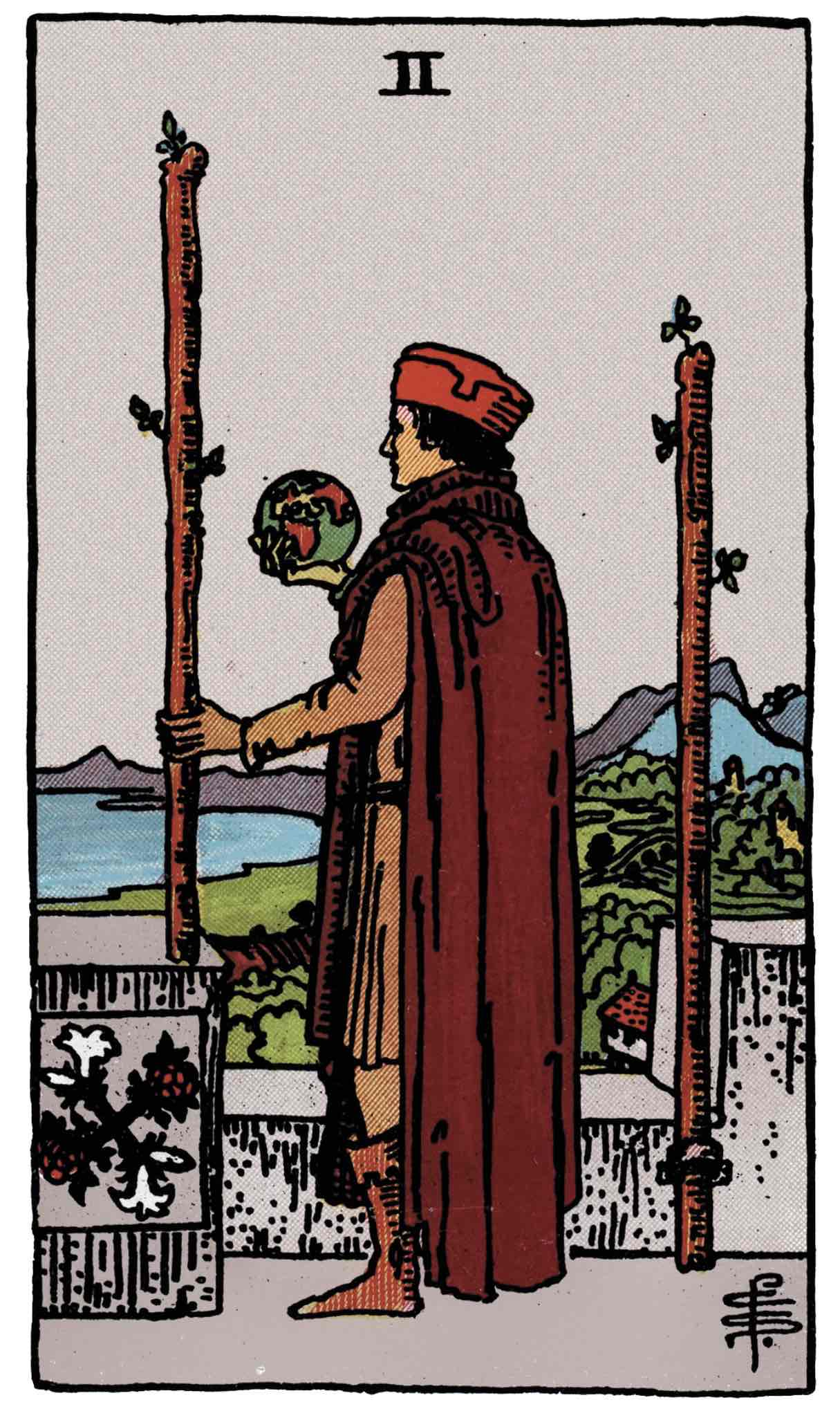 <p>Two of Wands</p>