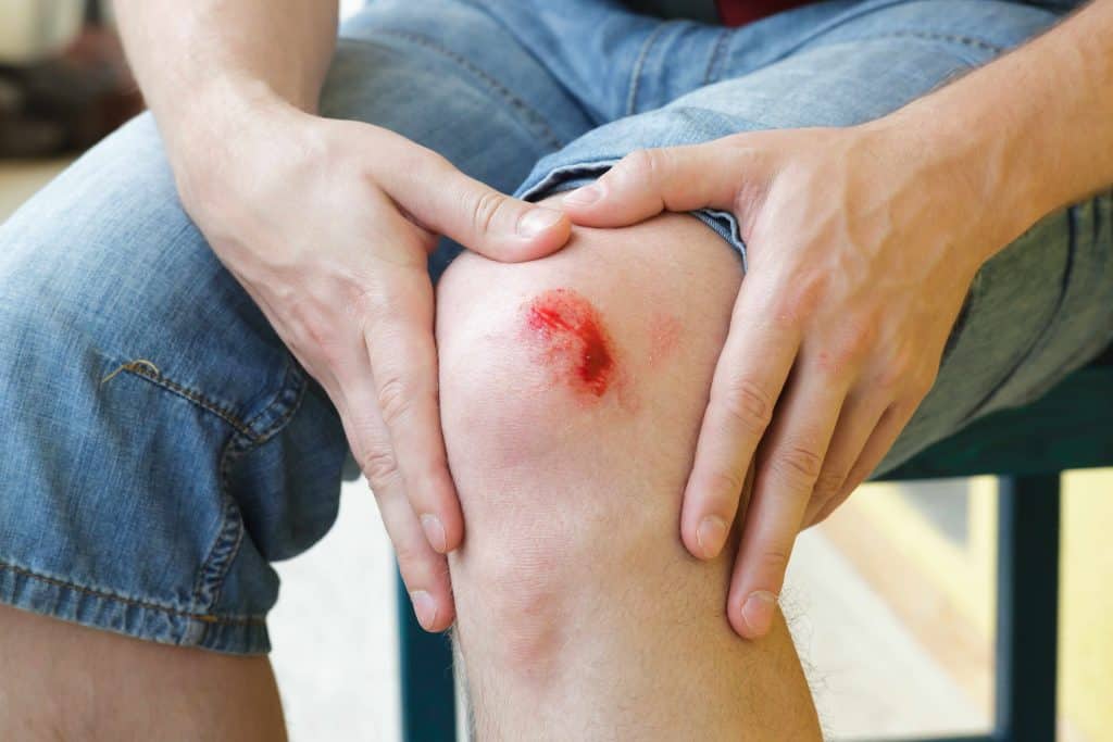 <p>Closer to the skin’s surface</p>