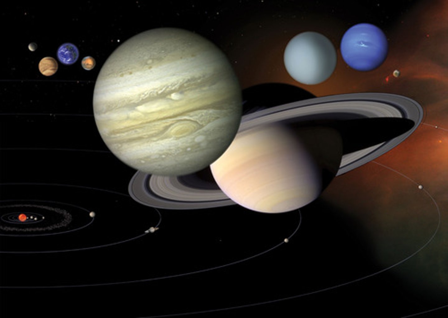 <p>the study of the material universe beyond Earth's atmosphere.</p>