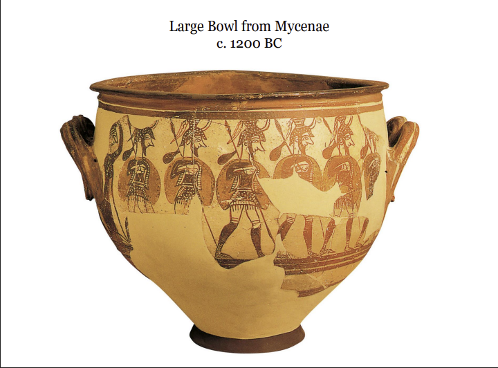 <p>Large Bowl from Mycenae</p>