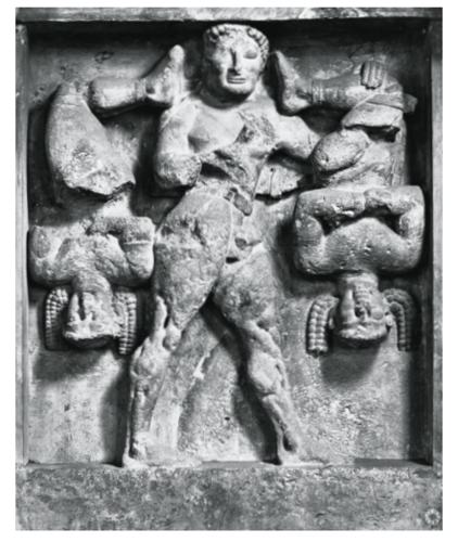 <p>metopes of temple c, selinus </p>