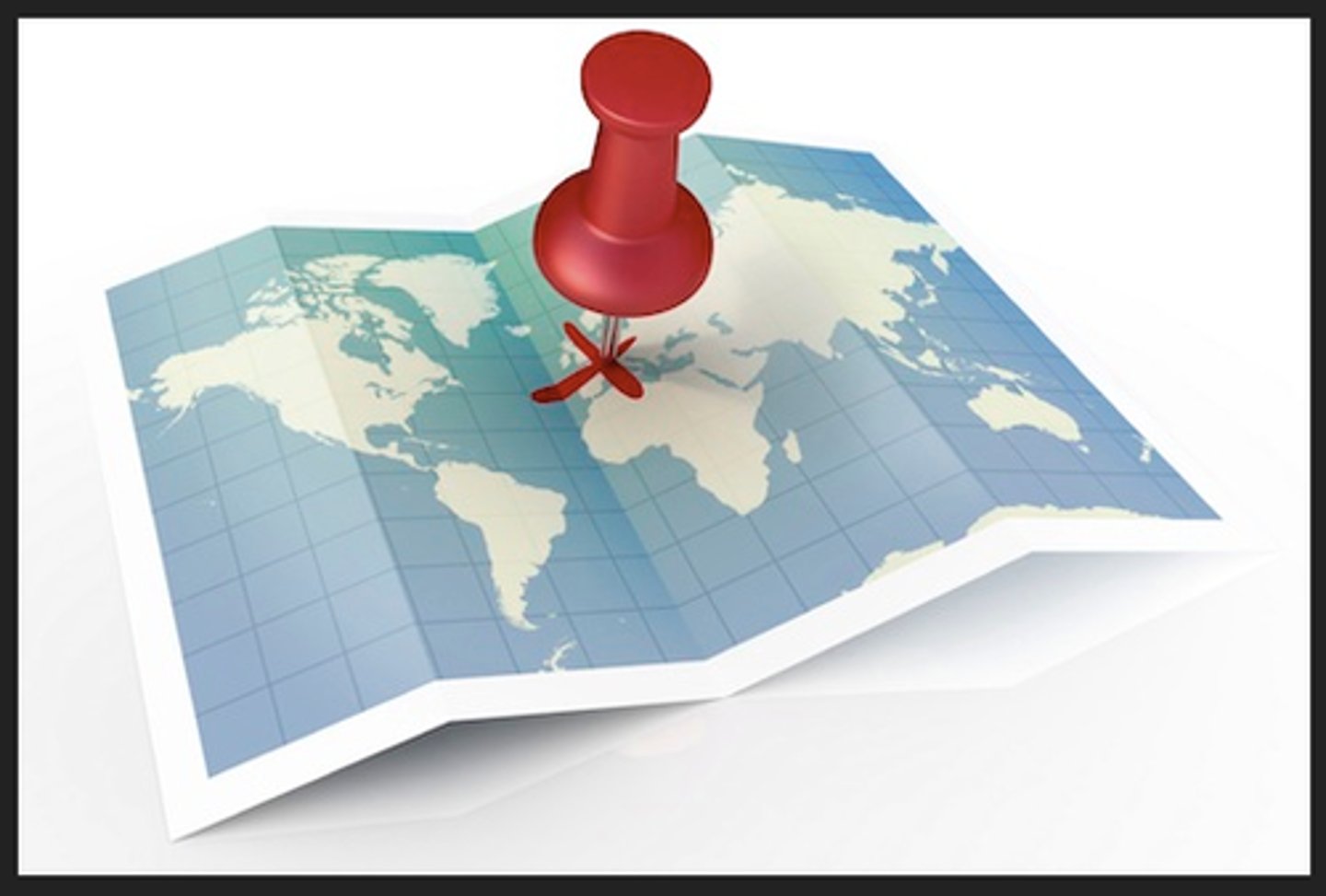 <p>Exact location of a place on the earth described by global coordinates</p>