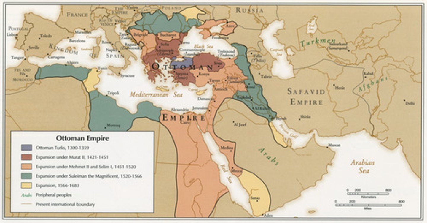 <p>Important reform measures undertaken in the Ottoman Empire beginning in 1839; the term means "reorganization."</p>