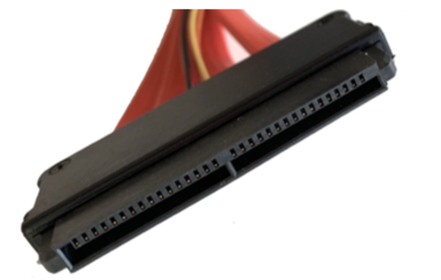 <p>- move from parallel to serial</p><p>- point-to-point connection</p><p>- no daisy chains or terminator required, unlike parallel SCSI</p>