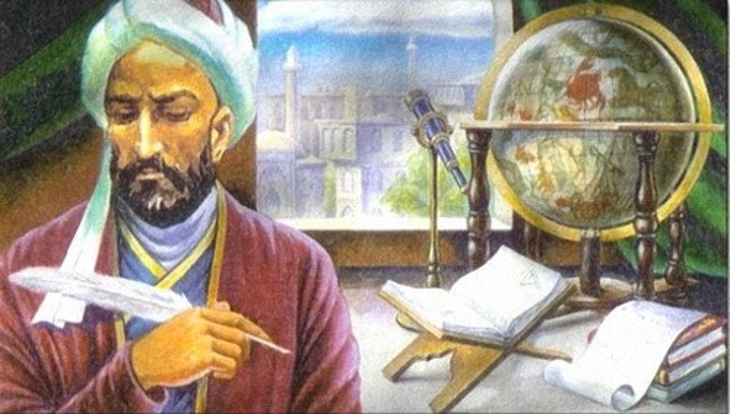 <p>An Islamic scholar who studied medicine, astronomy, logic, ethics, philosophy, and trigonometry. He oversaw the building of an observatory.</p>