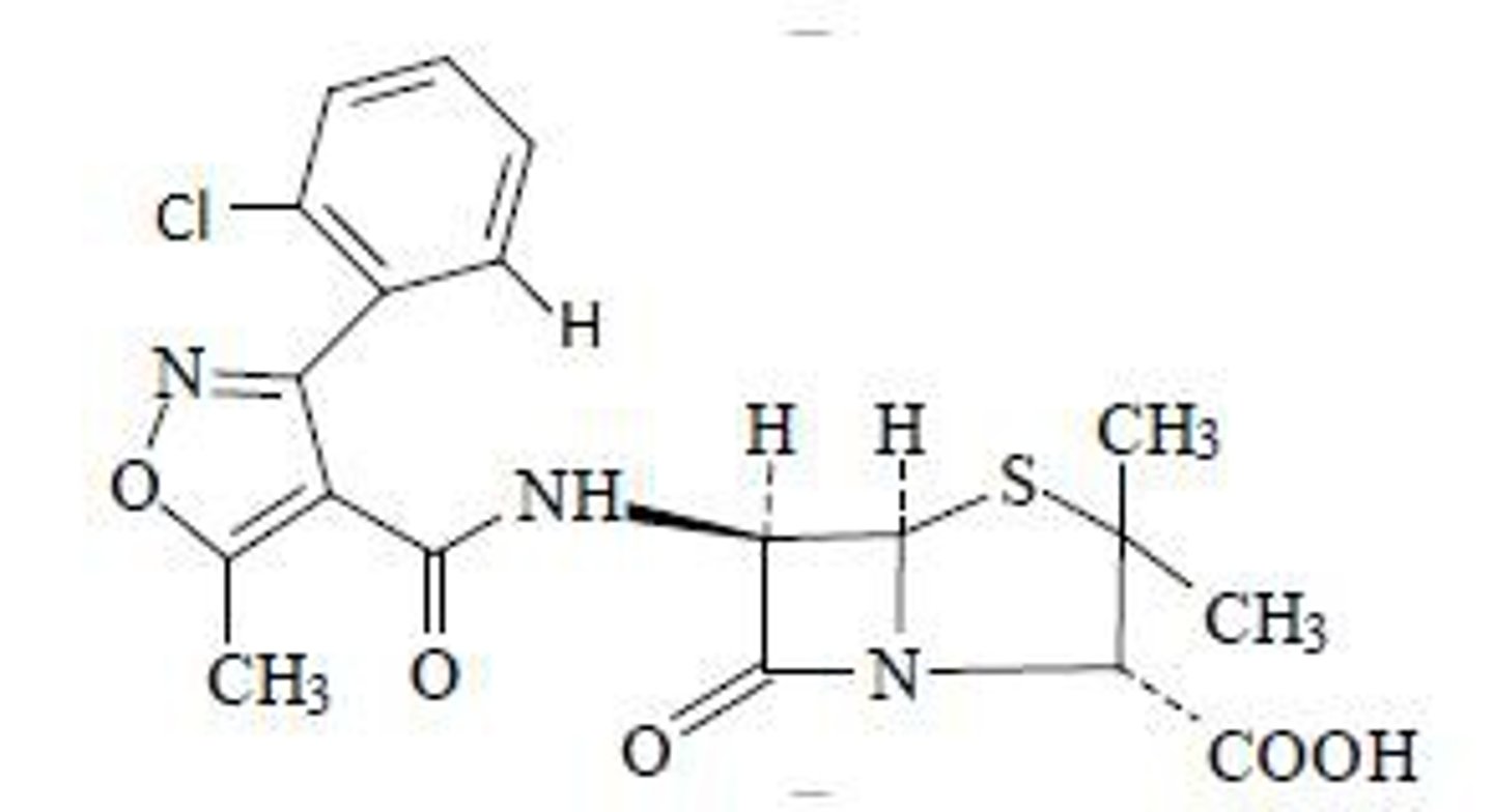 <p>Isoxazole ring</p>