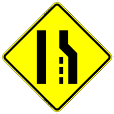 <p>What does Lanes Merging mean?</p>