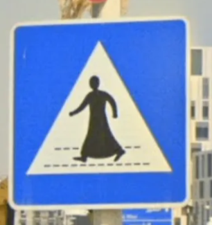<p>Crossing sign</p>