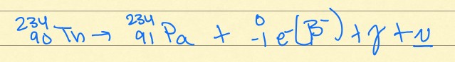 <p>This is an example of what kind of radioactive decay?</p>