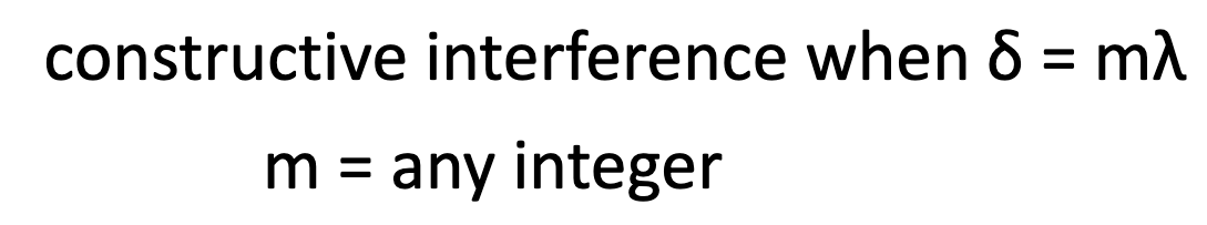 <p>S = pathlength difference</p>