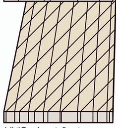 <p>2 joint sets formed at the same time</p>