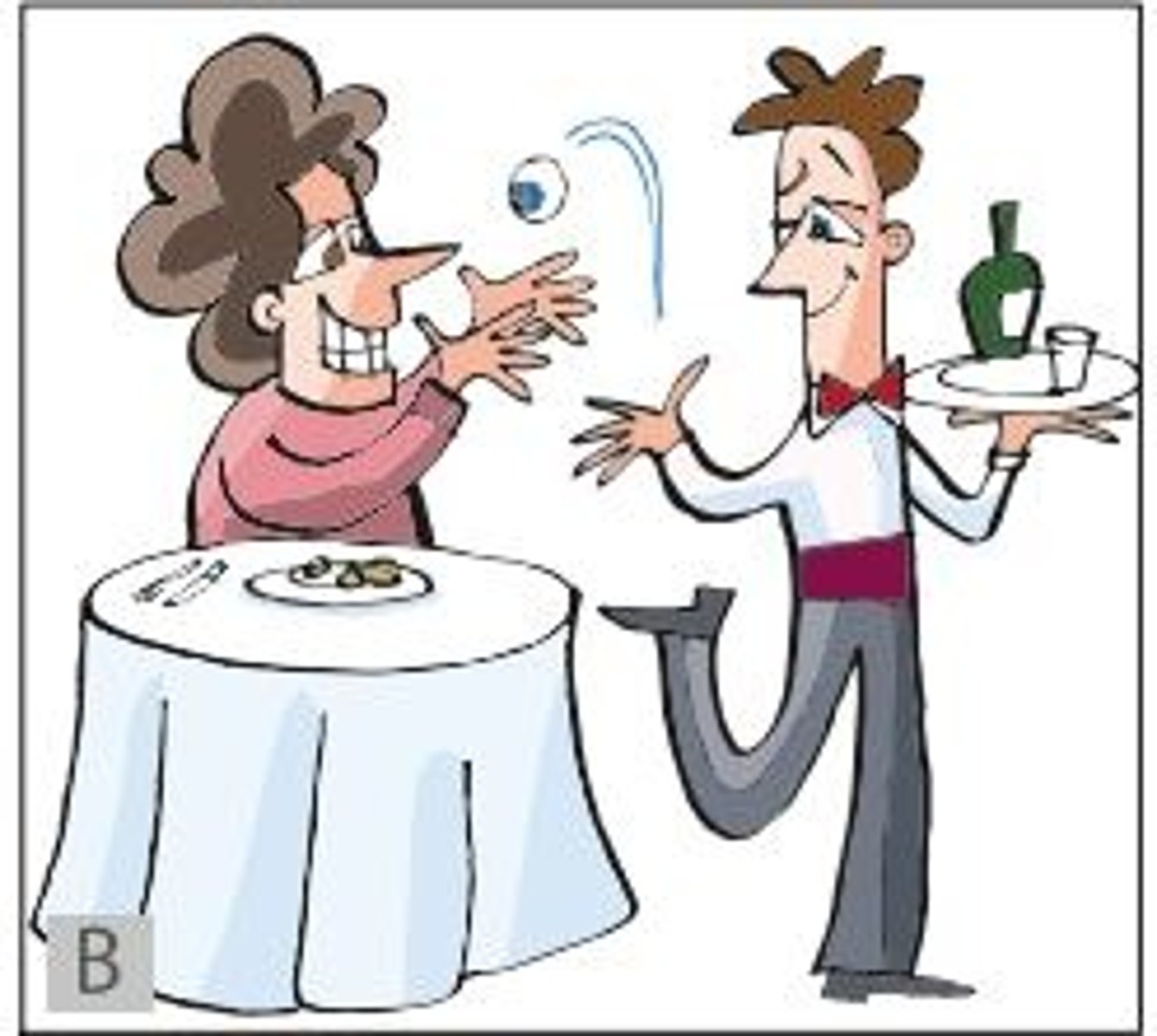 <p>to get someone's attention</p><p># A sudden movement ~ (V2) my ~.</p><p># I tried to ~ the waiter's ~, so we could order.</p><p># It was the unusual colour of his jacket that ~ (V2) my ~.</p>