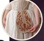 <p>How do pockets being inserted into clothing during Rococo period?</p>
