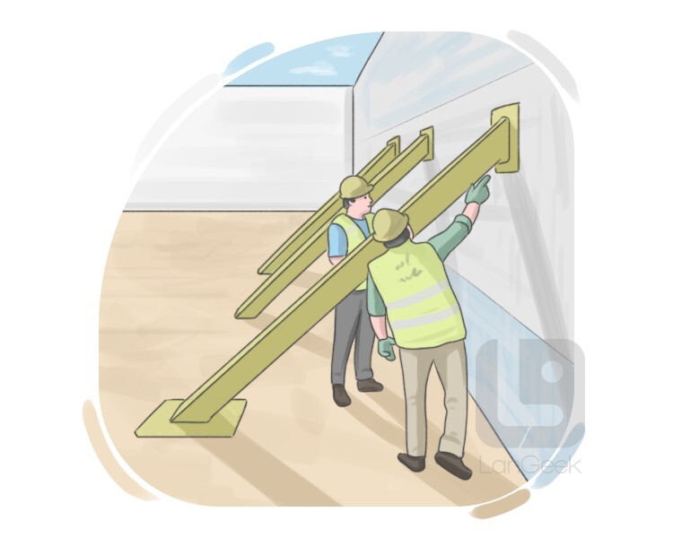 <p>To strengthen or support something, making it more effective or durable.</p>