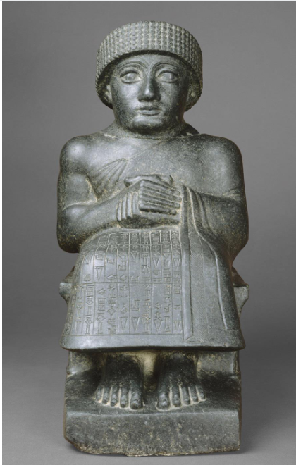 <p>Seated Statue of Gudea</p>