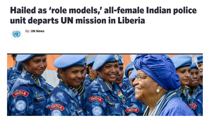 <ul><li><p><span>Shift from all-male peacekeeping units to greater temale participation, including all-emale police units</span></p></li><li><p><span>﻿﻿Focus on protecting vomen in post-conflict societies</span></p></li><li><p><span>﻿﻿By 2020, 1/3 of peace operations personnel were women</span></p></li></ul><p></p><p></p>