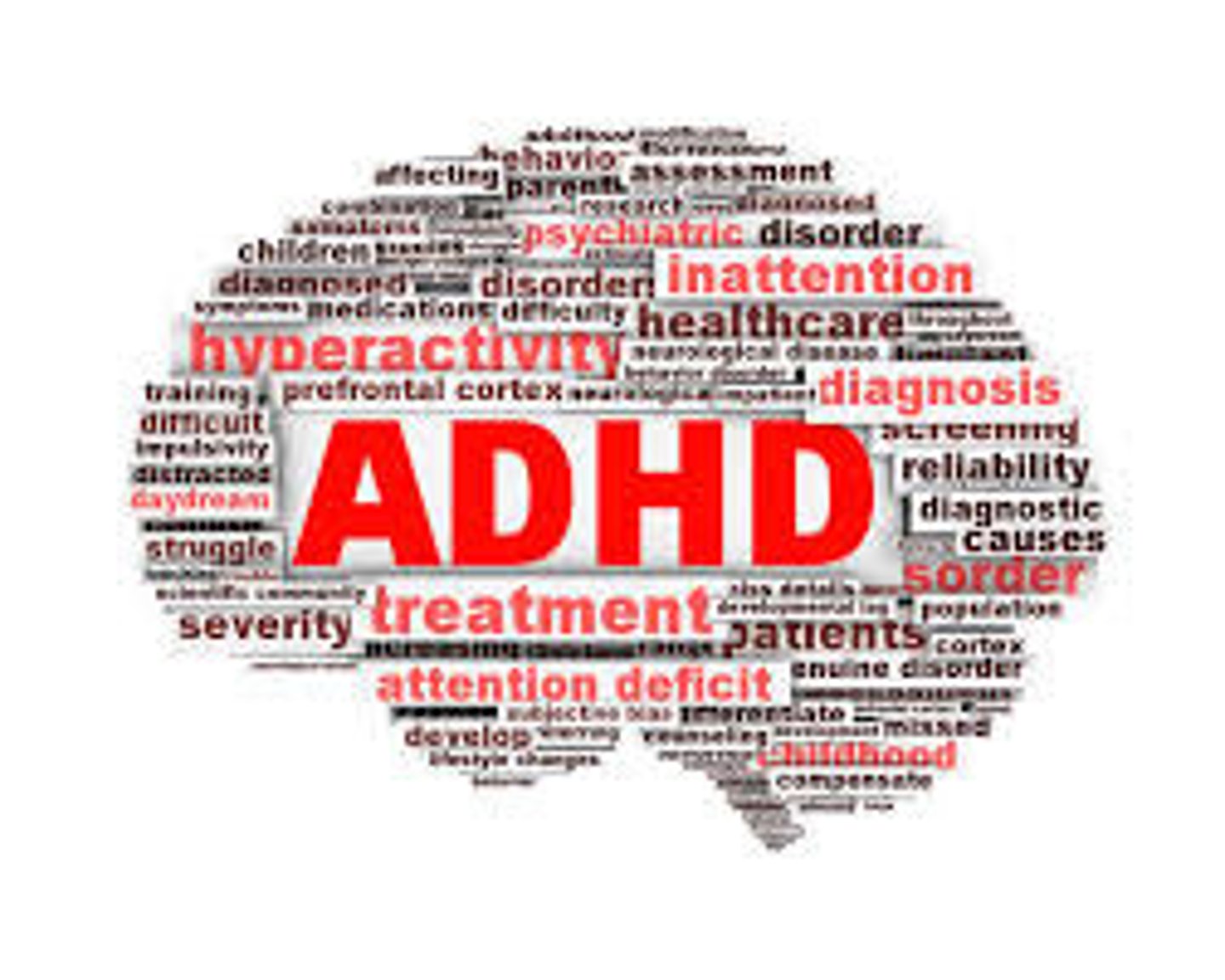 <p>a neurodevelopmental disorder that makes it difficult for people to focus and control their actions</p>