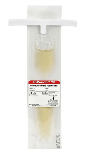 <ul><li><p>visualization of trophozoite on direct wet mount</p></li><li><p>PouchTF culture</p></li><li><p>Fecal PCR (North Carolina State)</p></li></ul><p></p>