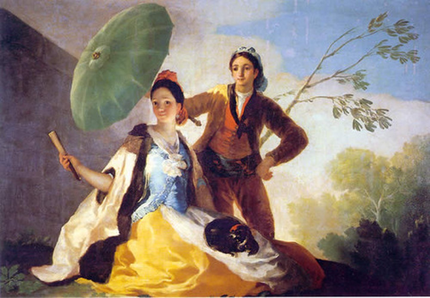 <p>cuadro con pintura que tiene aceite</p>