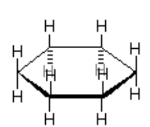 <p>Severe angle strain (120<sup>o</sup>); severe eclipsing strain (all bonds), small steric strain. </p>