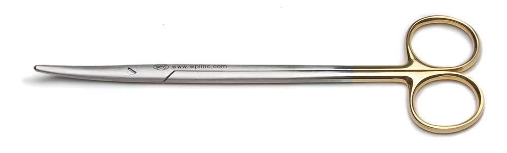 <p>used to dissect and undermine delicate tissues (longer thinner sccissors with curved or straight blades)</p><p></p>