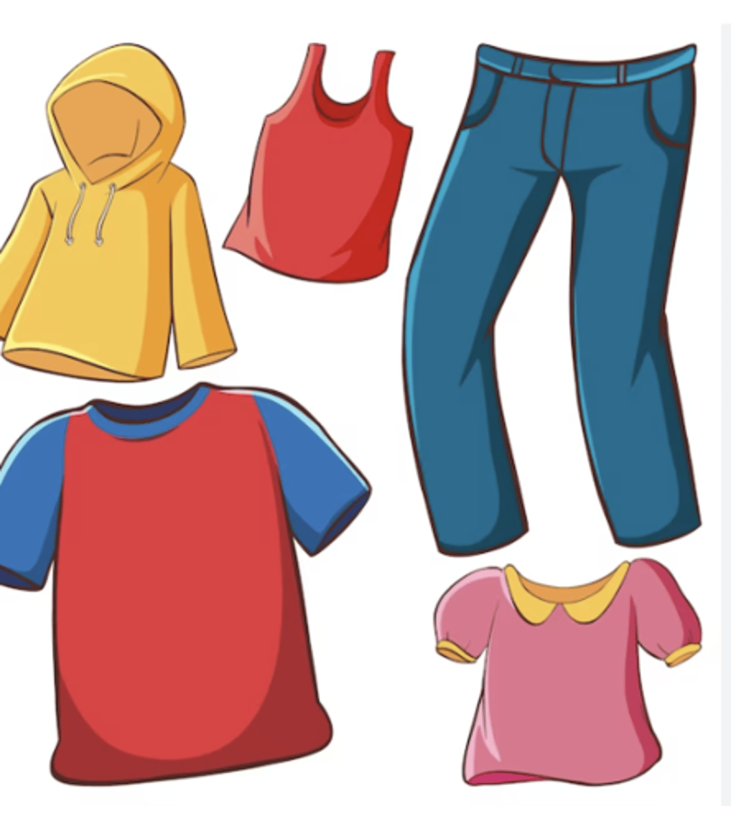 <p>clothes</p>