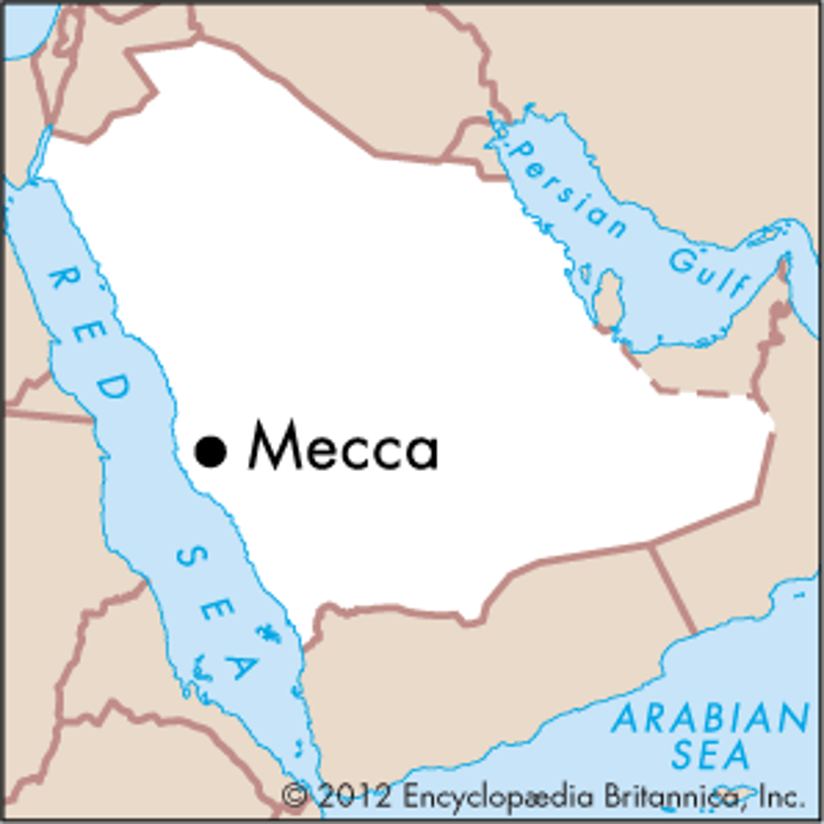 <p>the holiest city of Islam; Muhammad's birthplace</p>