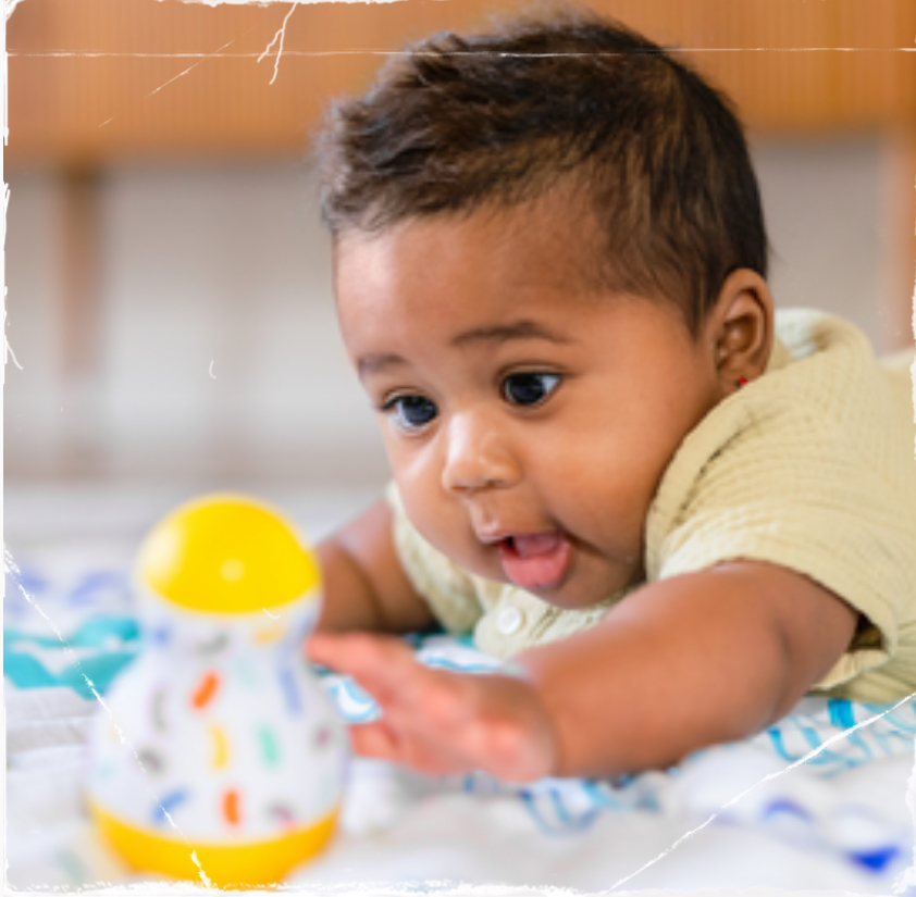 <p>Middle Infancy Milestones: 4-6 mo.</p>