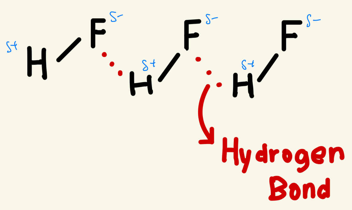 <p>Hydrogen Bonding </p>