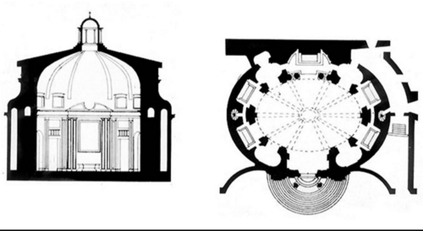 <p>Rome, 1658: a chapel with lavish materials</p>